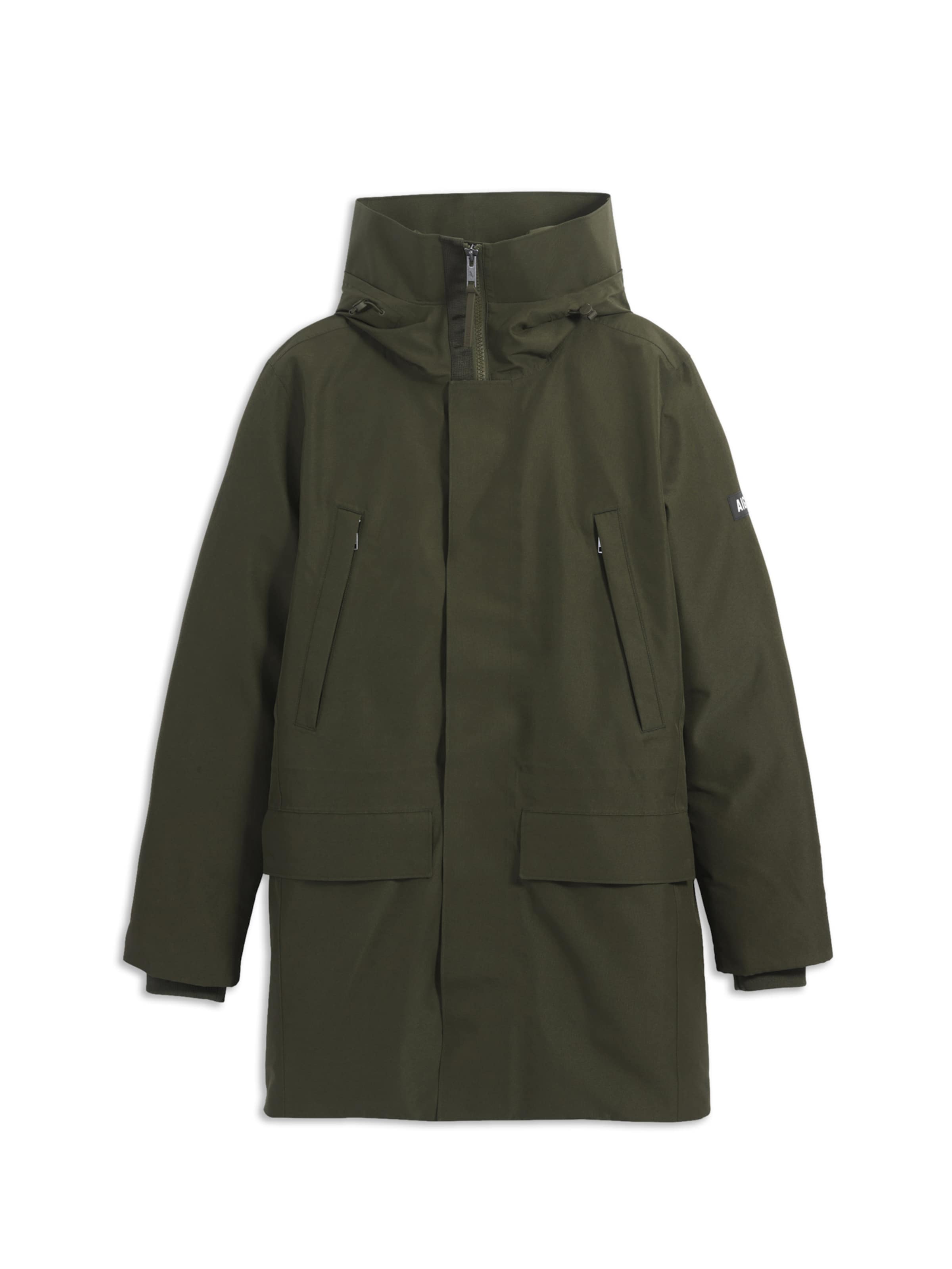 Parka di mezza stagione di AIGLE in verde: frontale