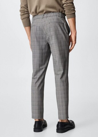 MANGO MAN Tapered Hose 'Bologna' in Grau