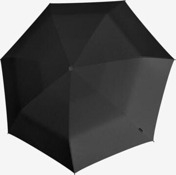 KNIRPS Regenschirm in Schwarz: front