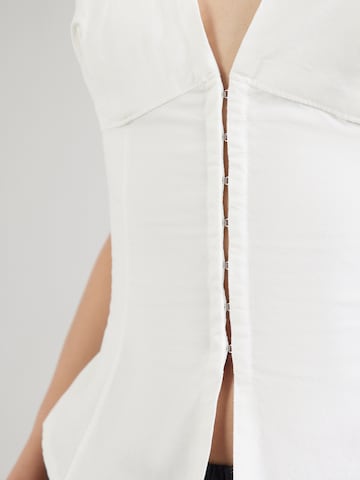 WEEKDAY Top 'Faline' in Weiß