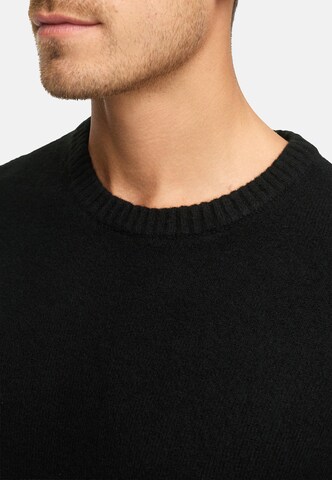 INDICODE JEANS Sweater 'INTrax' in Black