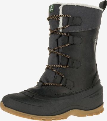 Kamik Snow Boots 'Snowgem' in Black: front