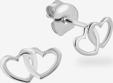 Boucles d'oreilles 'Twin Hearts Ohrstecker 925 Silber' Pure Schmuck en argent : devant