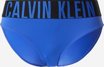 Regular Slip 'Intense Power' Calvin Klein Underwear en bleu : devant