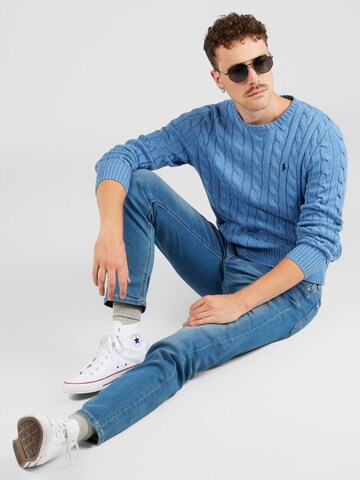 Polo Ralph Lauren Regular Fit Pullover 'Driver' in Blau