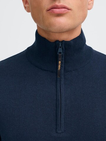 Pull-over ' SDAKANVIS ' !Solid en bleu