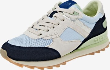 ESPRIT Sneakers laag in Blauw: voorkant