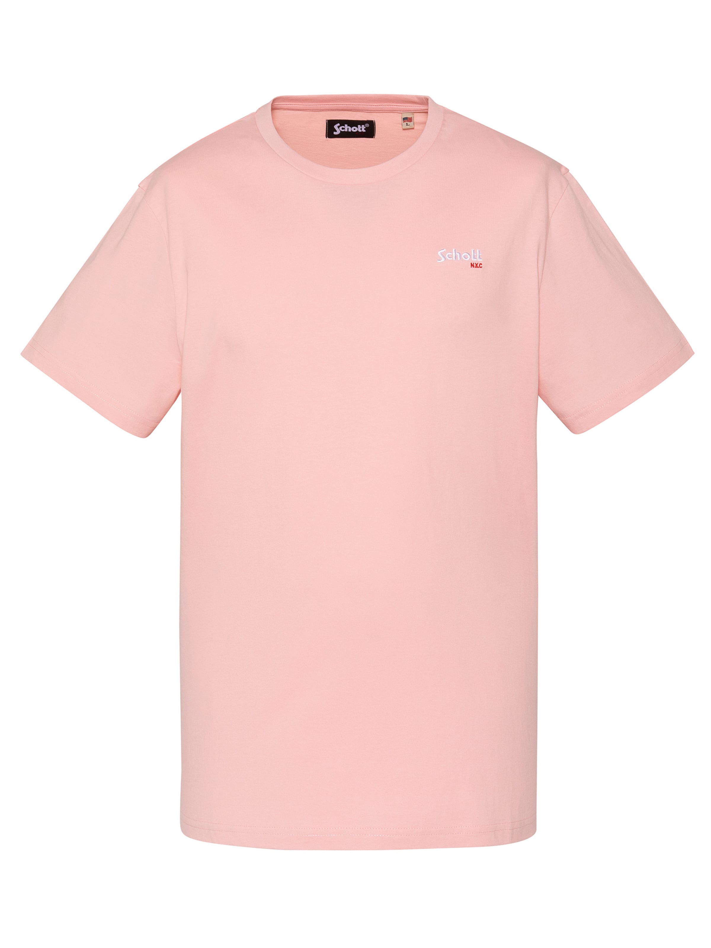 Schott NYC Shirt‌‌ in Pink: Vorderseite