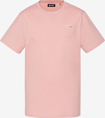 Schott NYC Shirt in Pink: Vorderseite