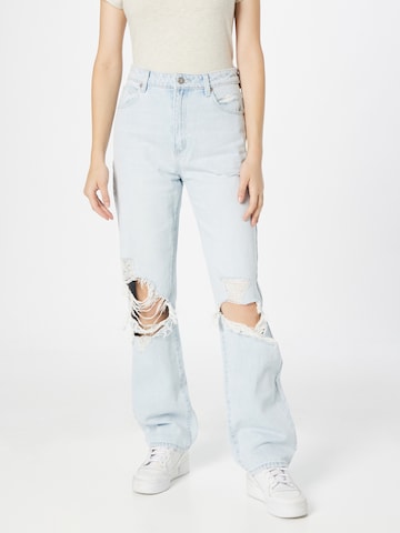 Abrand Loosefit Jeans in Blauw: voorkant