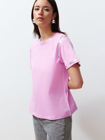 Trendyol T-Shirt in Pink: Vorderseite