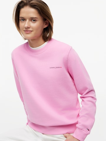 Tommy Jeans Tréning póló 'ESS' - rózsaszín