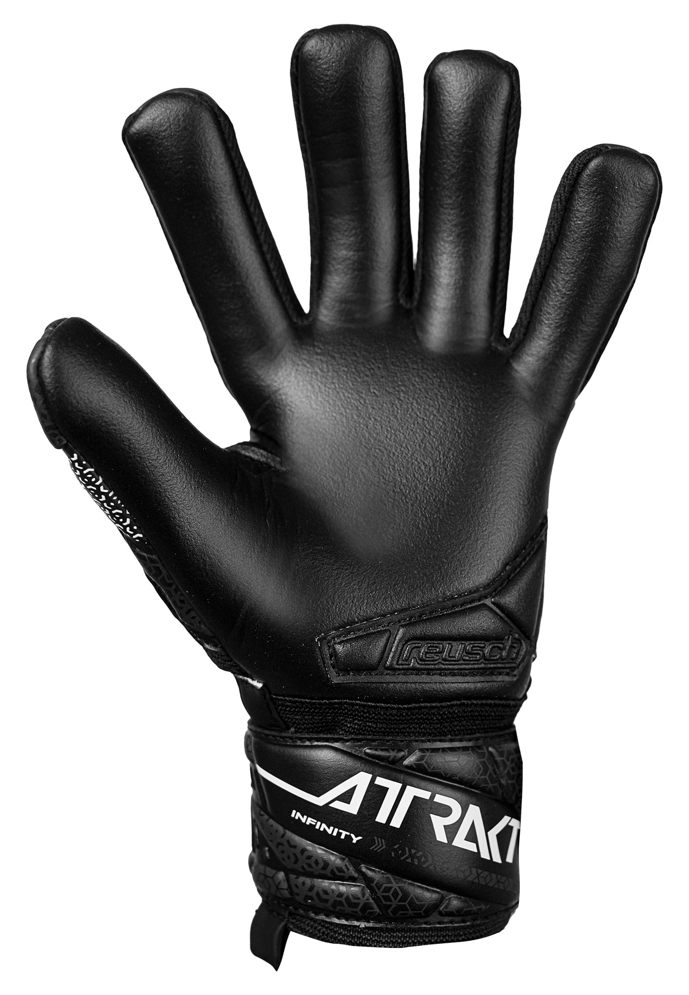 REUSCH Sports gloves 'Attrakt Infinity NC Junior' in Black