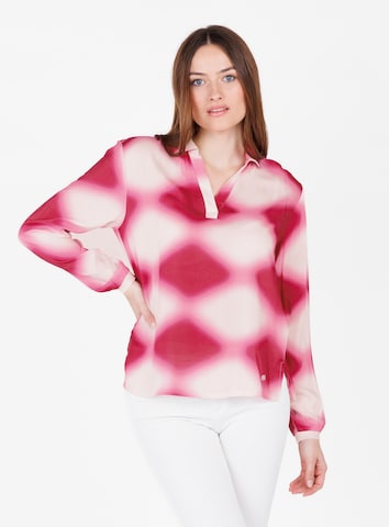 Key Largo Blouse 'MINERVA' in Roze: voorkant