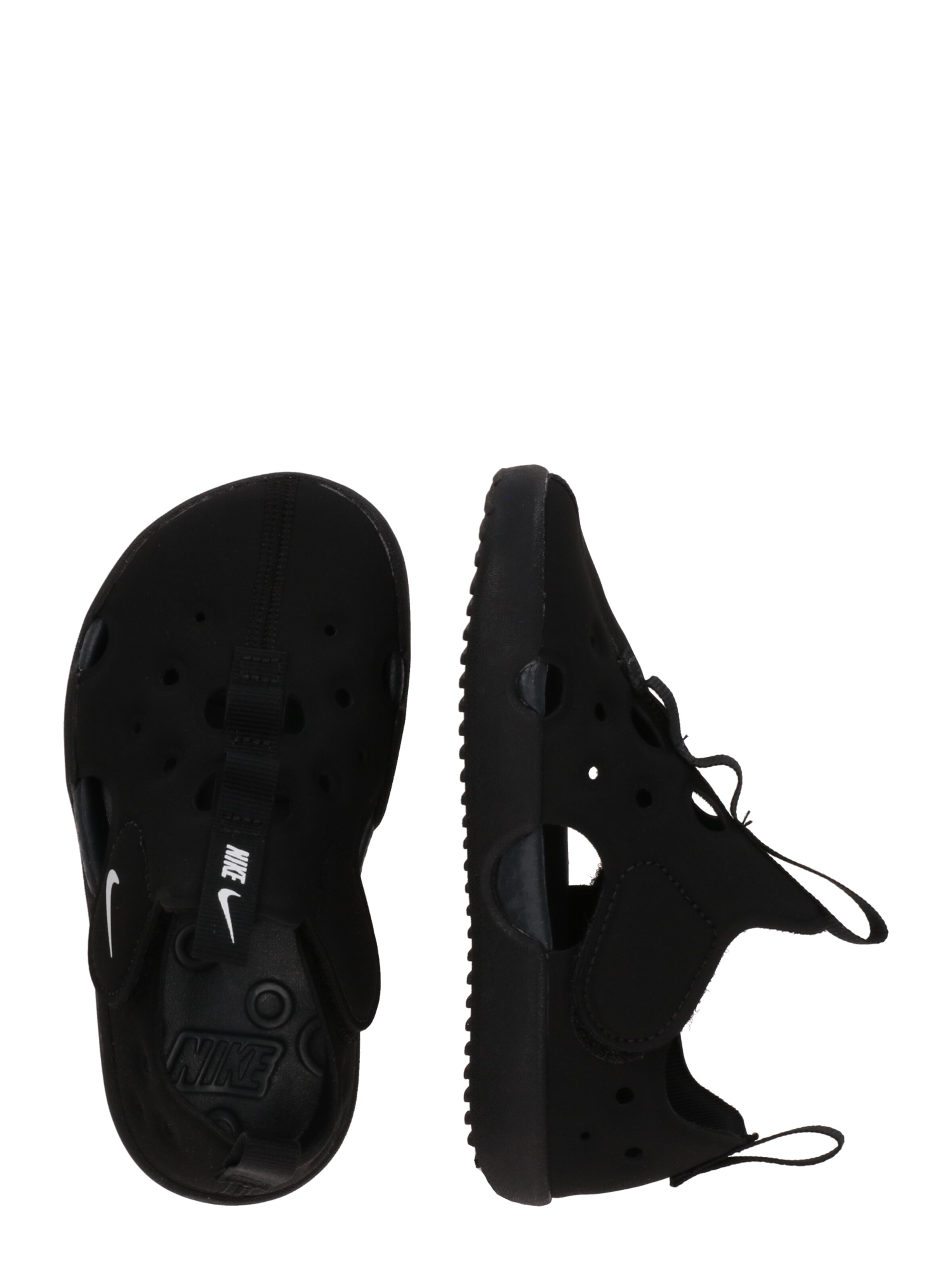 Nike Sportswear Nyitott cipők 'Sunray Protect 4' - fekete