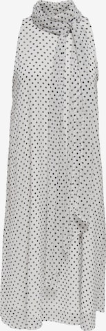 Robe 'JDYPolka' JDY en blanc : devant
