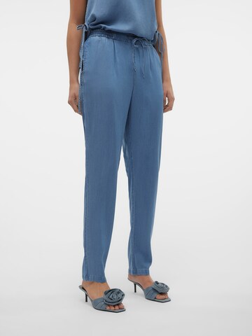 VERO MODA Конический (Tapered) Брюки со складками 'VMHARPER' в Синий