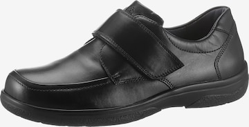 WALDLÄUFER Lace-Up Shoes in Black: front