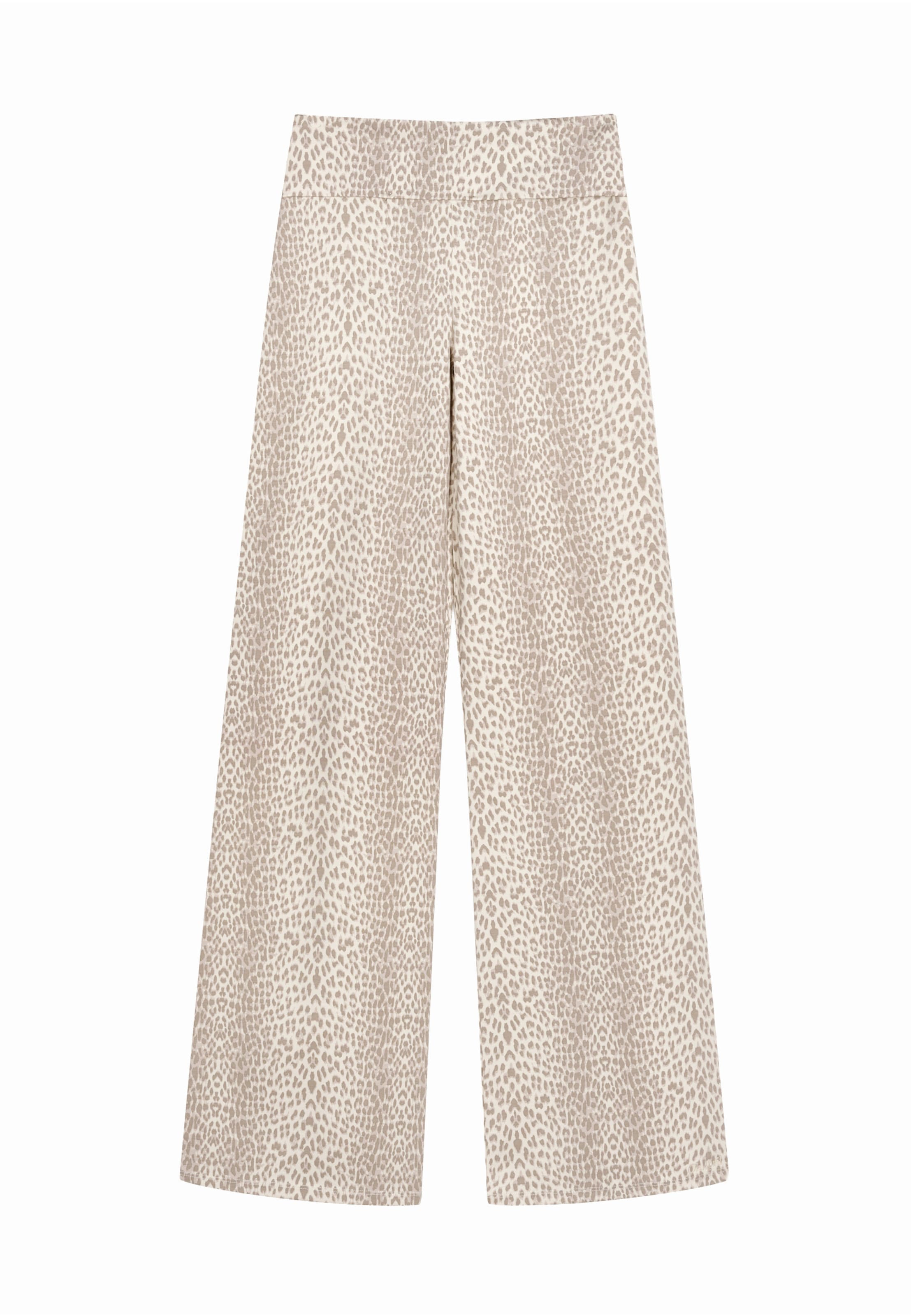 Flared Leggings 'Daisy' di OH APRIL in beige: frontale