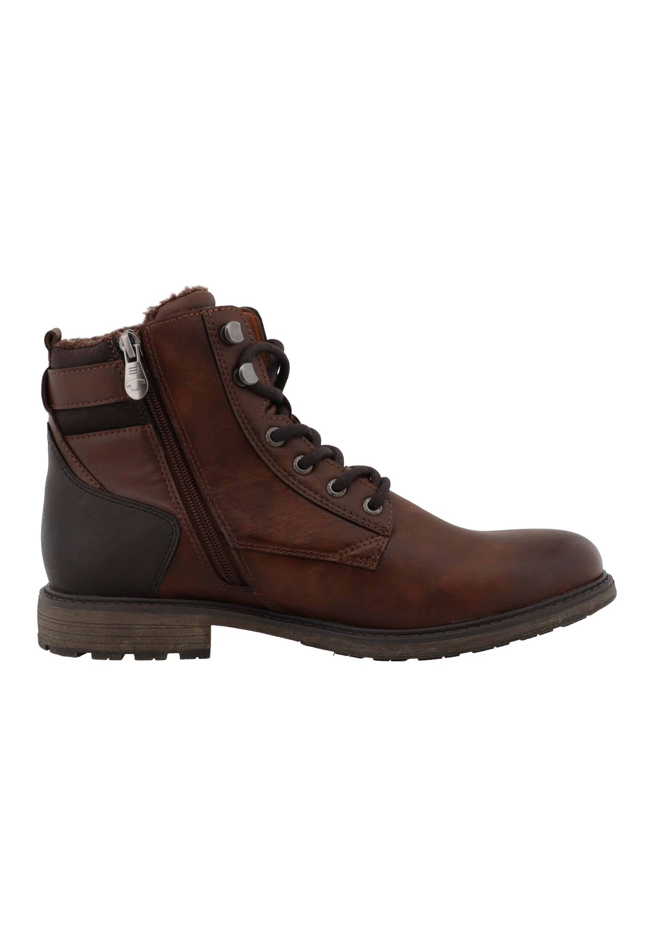 Boots stringati di TOM TAILOR in rosso