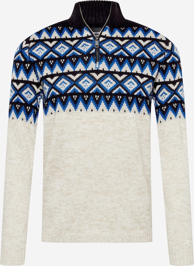 Only & Sons Sweater in Beige / Blue / Black / White, Item view
