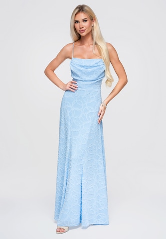 Ombre Kleid in Blau