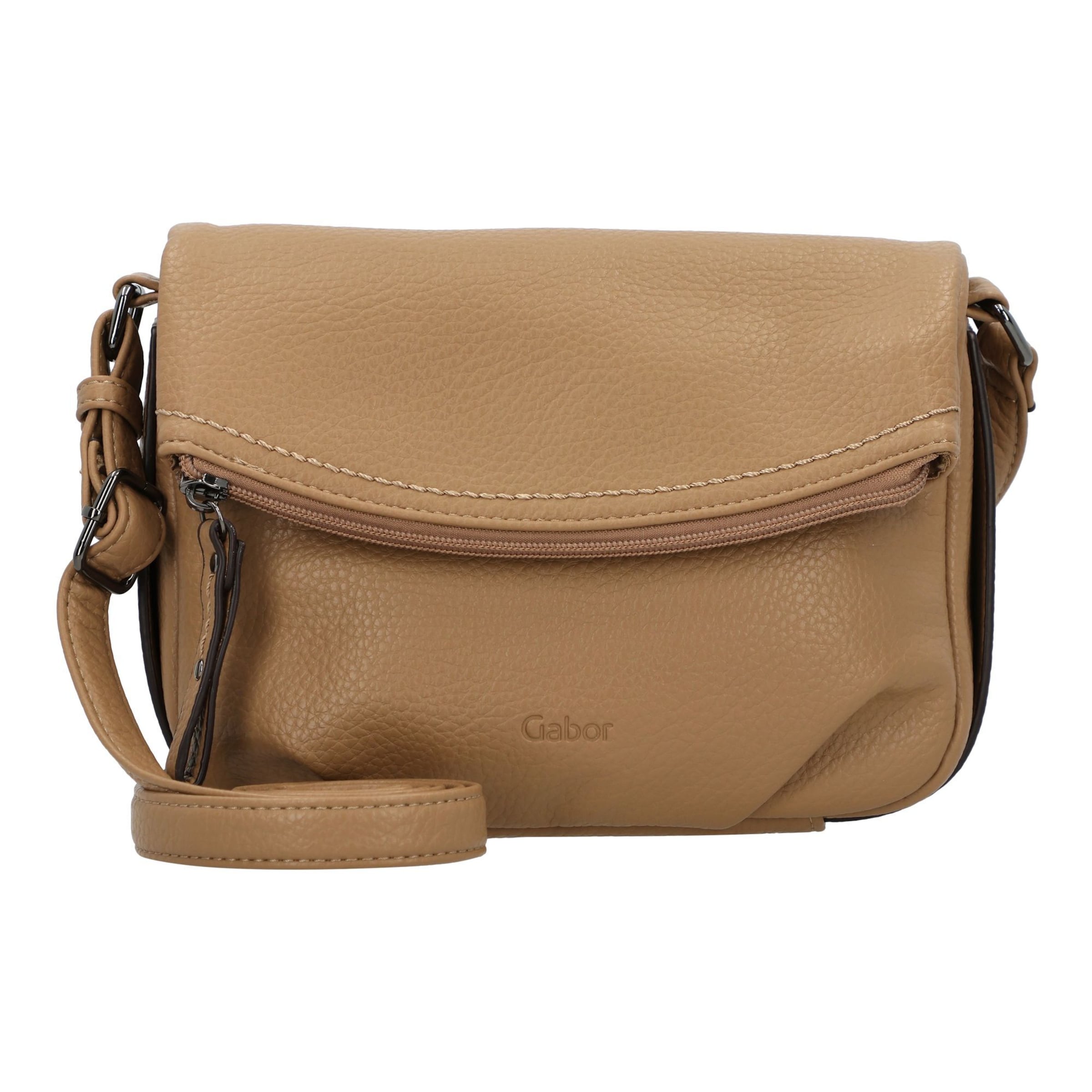 GABOR Schoudertas 'Mabel' in Bruin: voorkant