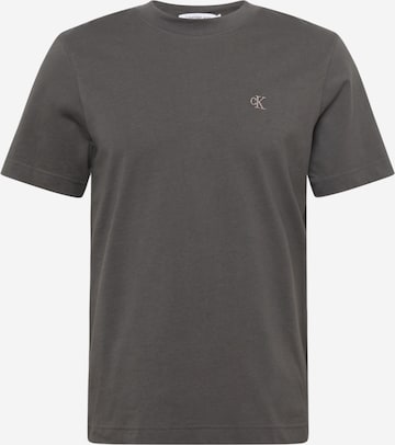 T-Shirt Calvin Klein Jeans en gris : devant