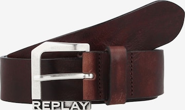 Ceinture REPLAY en marron : devant