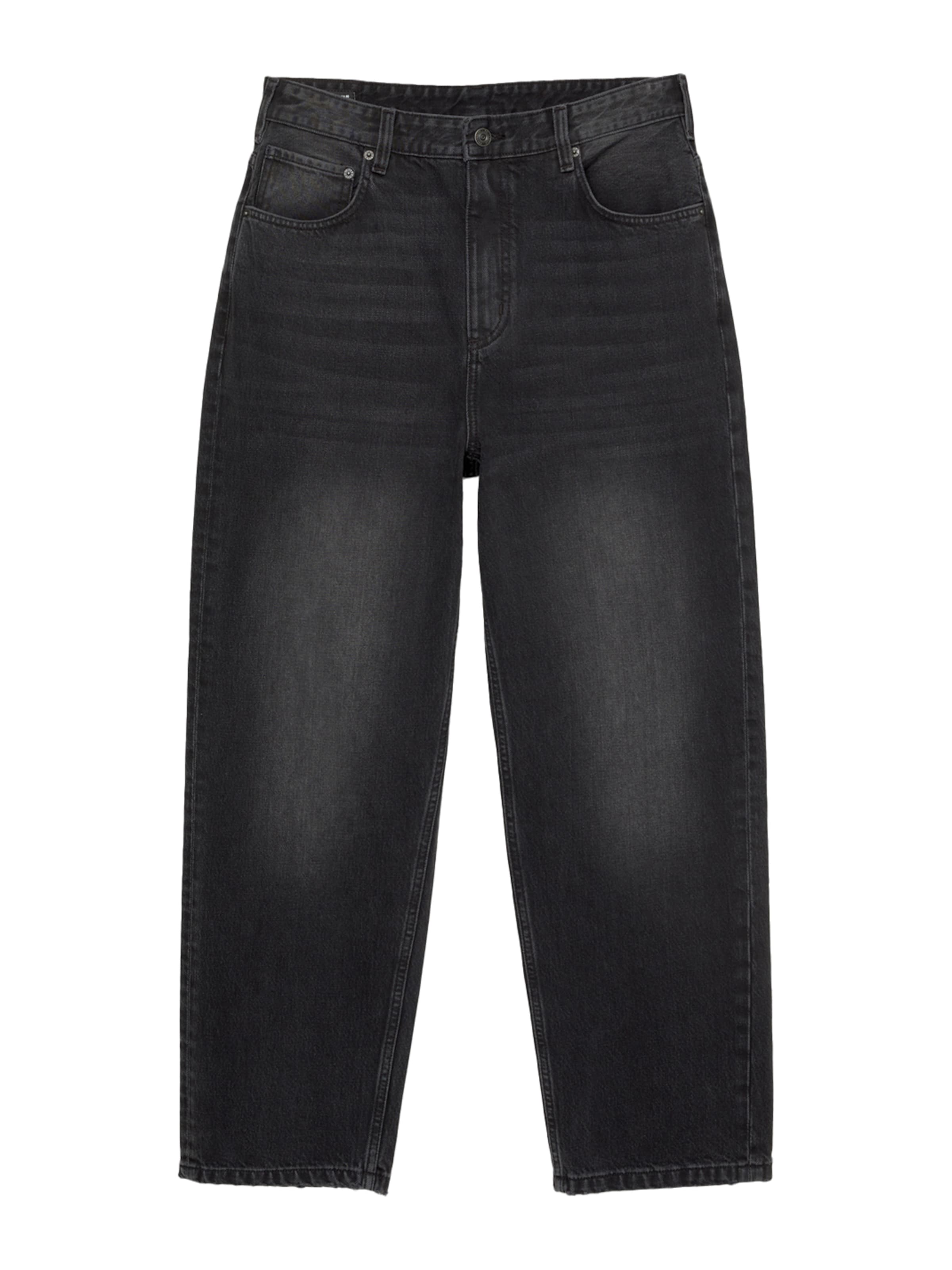 Baggy Jeans di Pull&Bear in nero: frontale