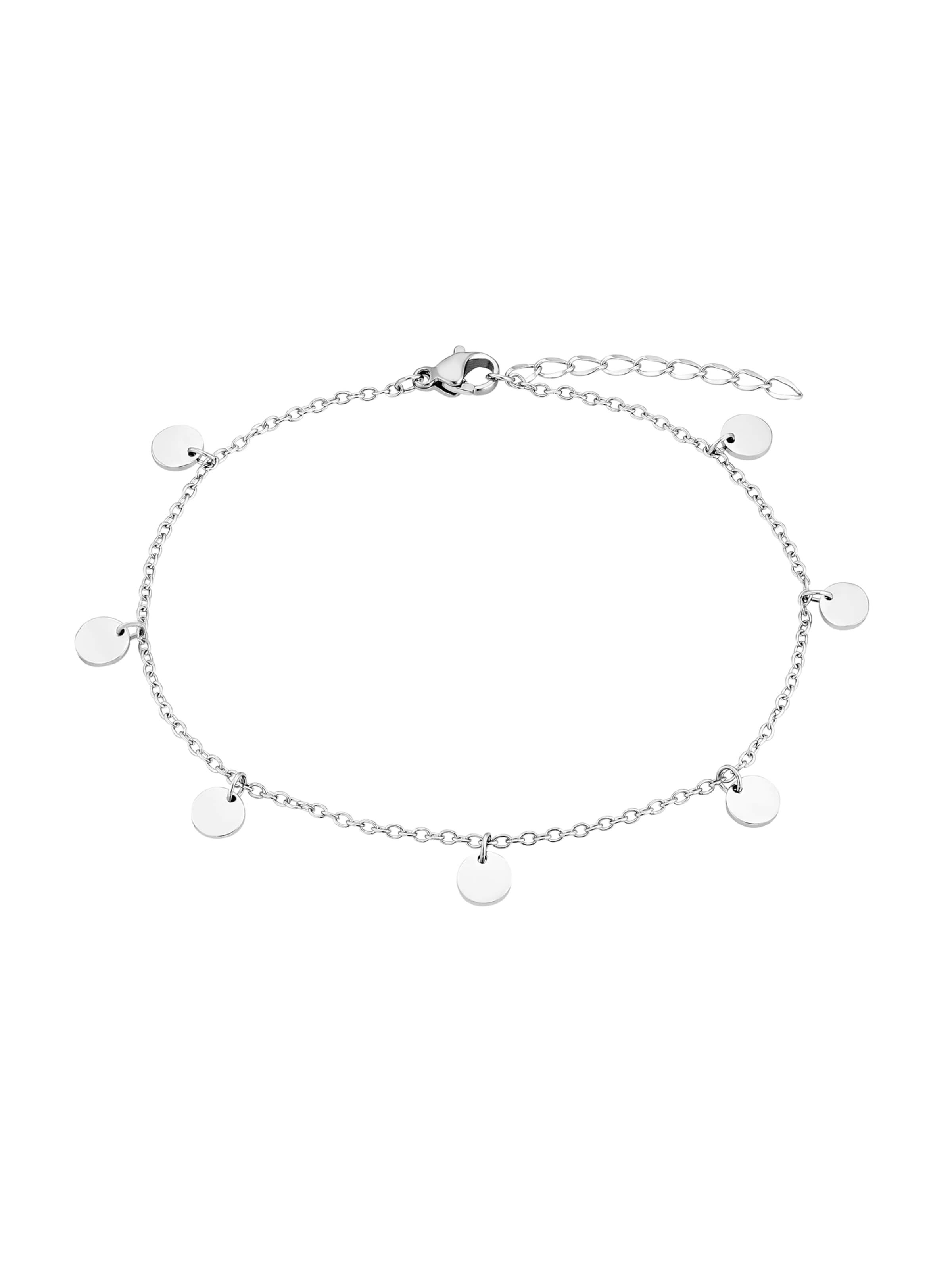 Heideman Foot jewelry 'Elva' in Silver: front