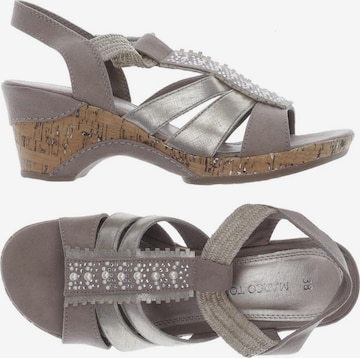 MARCO TOZZI Sandals & High-Heeled Sandals in 38 in Beige: front