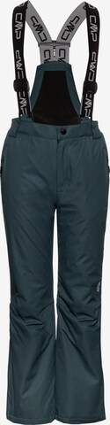 CMP Regular Workout Pants 'Salopette' in Green: front