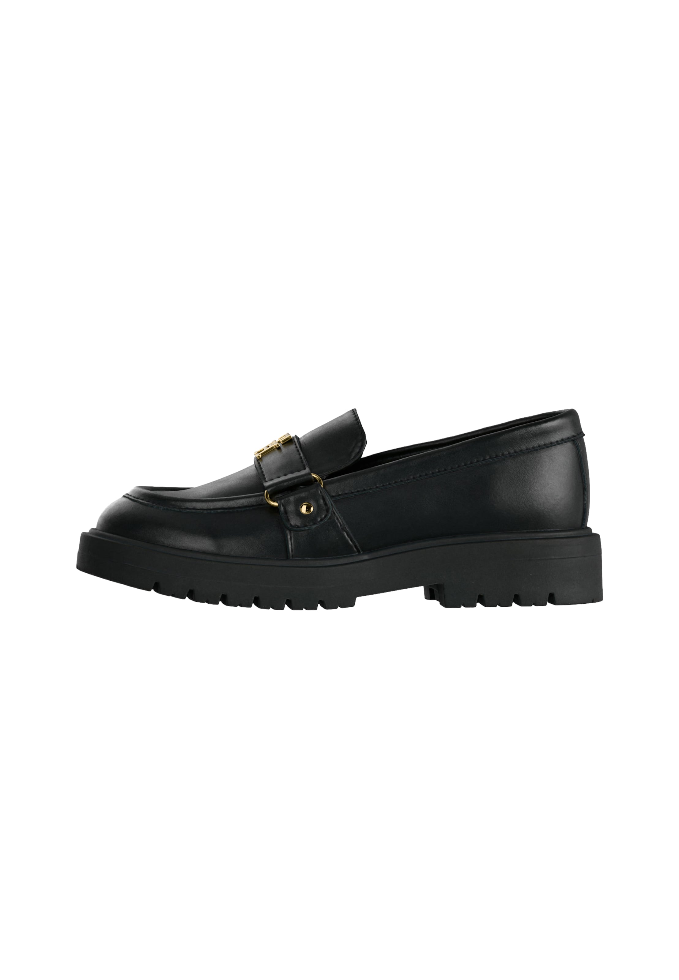TOMMY HILFIGER Slipper 'AMELIE' in Schwarz: Vorderseite