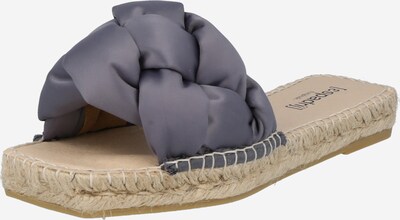 espadrij l´originale Mule 'Antibes' in Dark grey, Item view