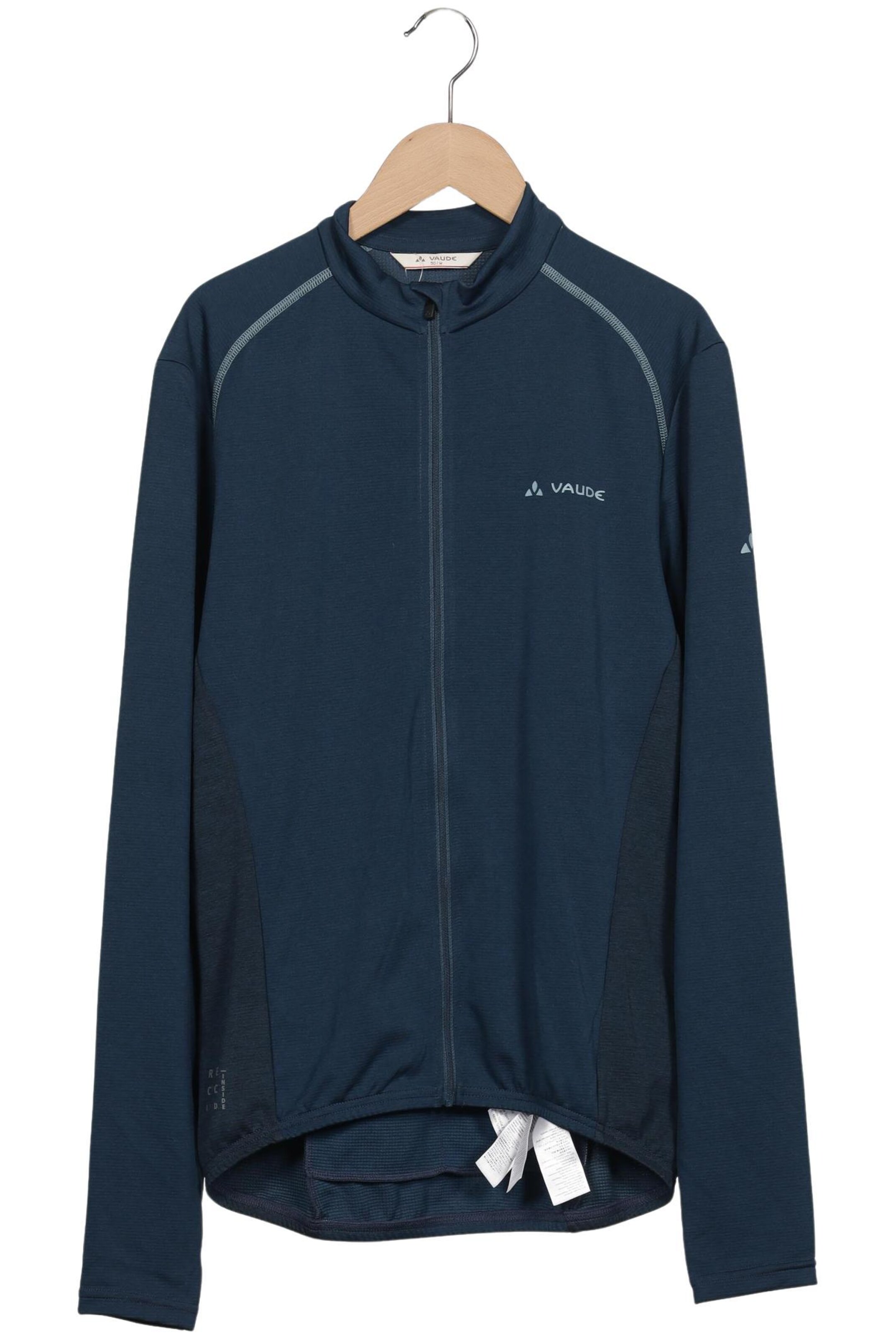 VAUDE Sweatshirt & Zip-Up Hoodie in M-L in Blue: front