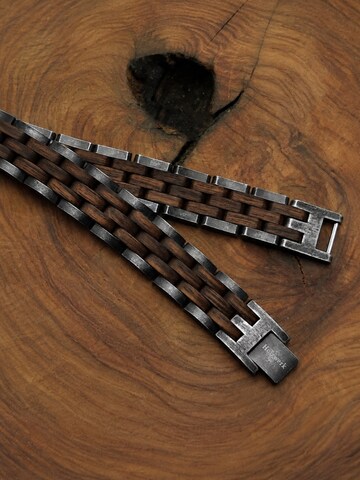 Holzwerk Bracelet 'FEDERSEE' in Brown