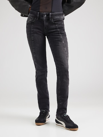 Coupe slim Jean G-STAR en gris : devant