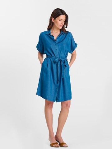 Robe 'Diane' Le Temps Des Cerises en bleu : devant