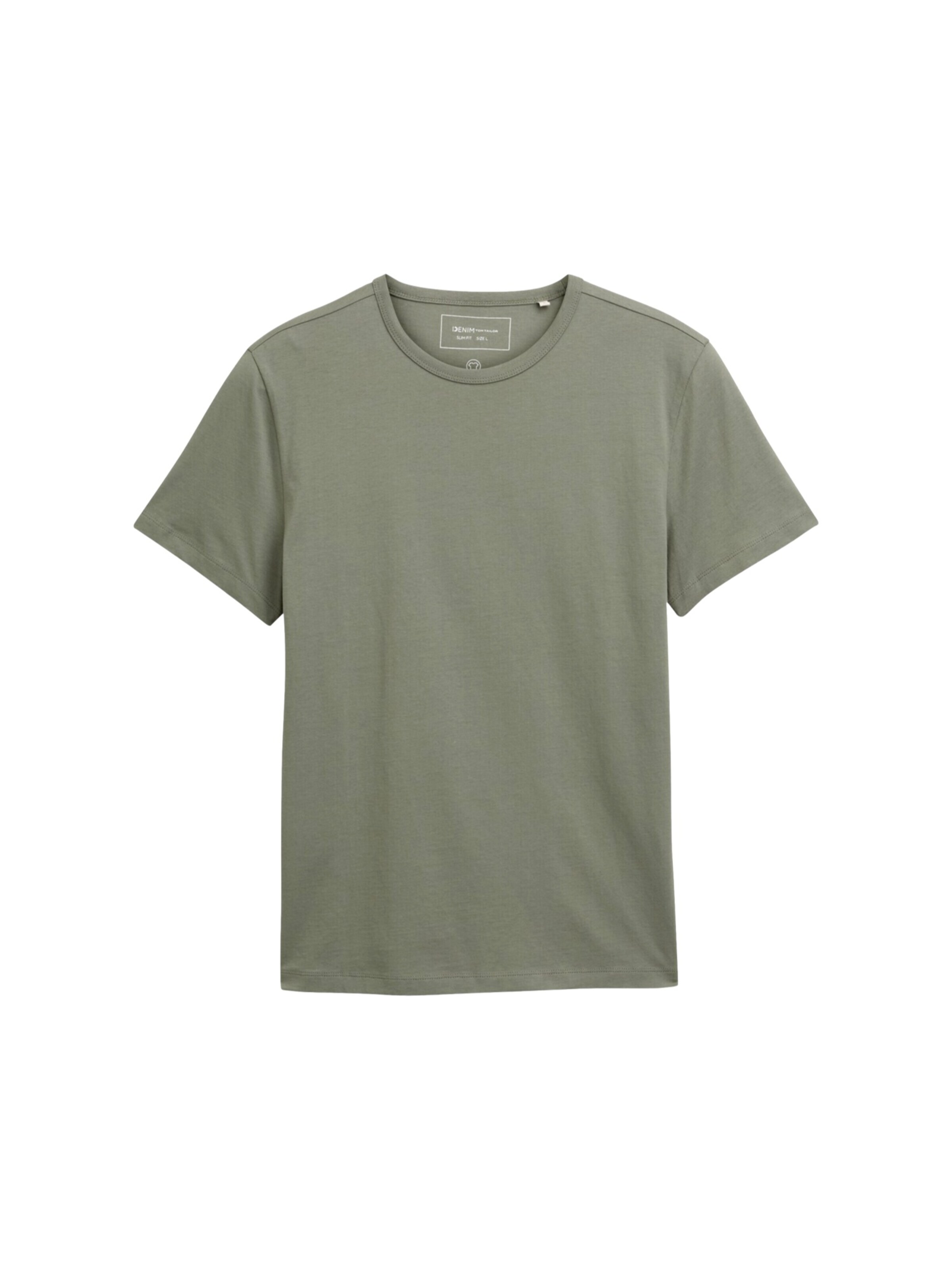 TOM TAILOR DENIM Shirt in Green: front