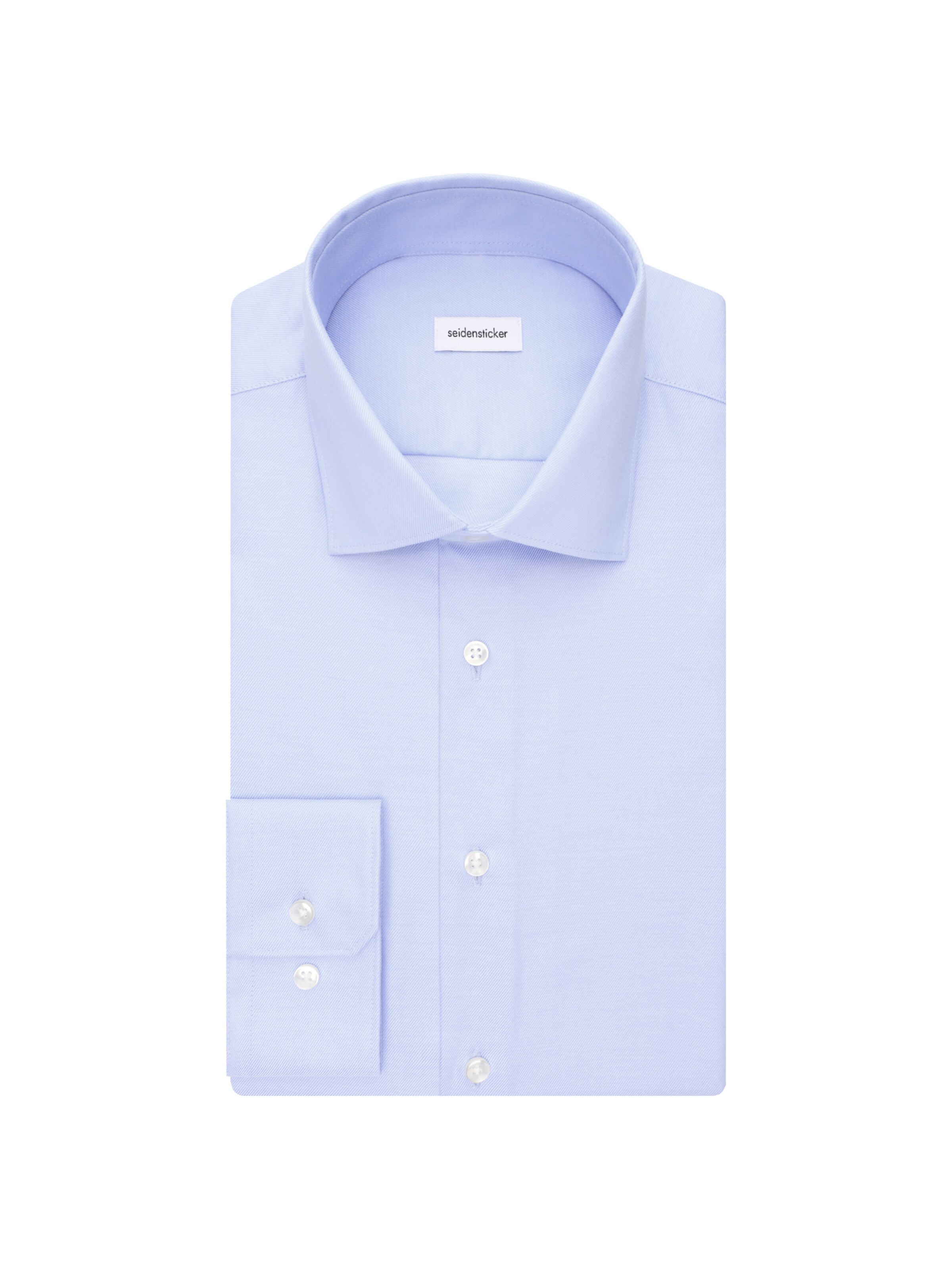 SEIDENSTICKER Slim Fit Hemd 'Schwarze Rose' in Blau