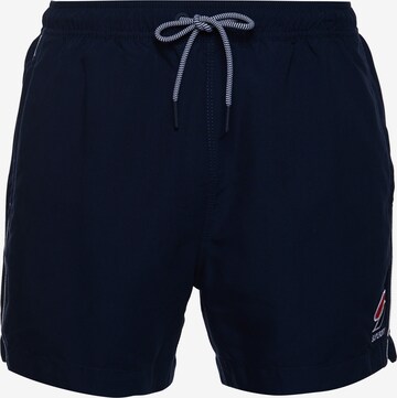 Superdry Zwemshorts in Blauw