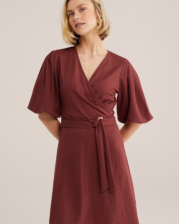 WE Fashion Sukienka w kolorze czerwony