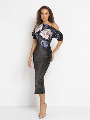 JIORO Jurk 'ORCHID ICE' in Grijs