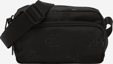 Calvin Klein Jeans Torba za čez ramo | črna barva