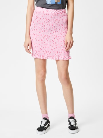 PIECES Skirt 'Taylin' in Pink: front