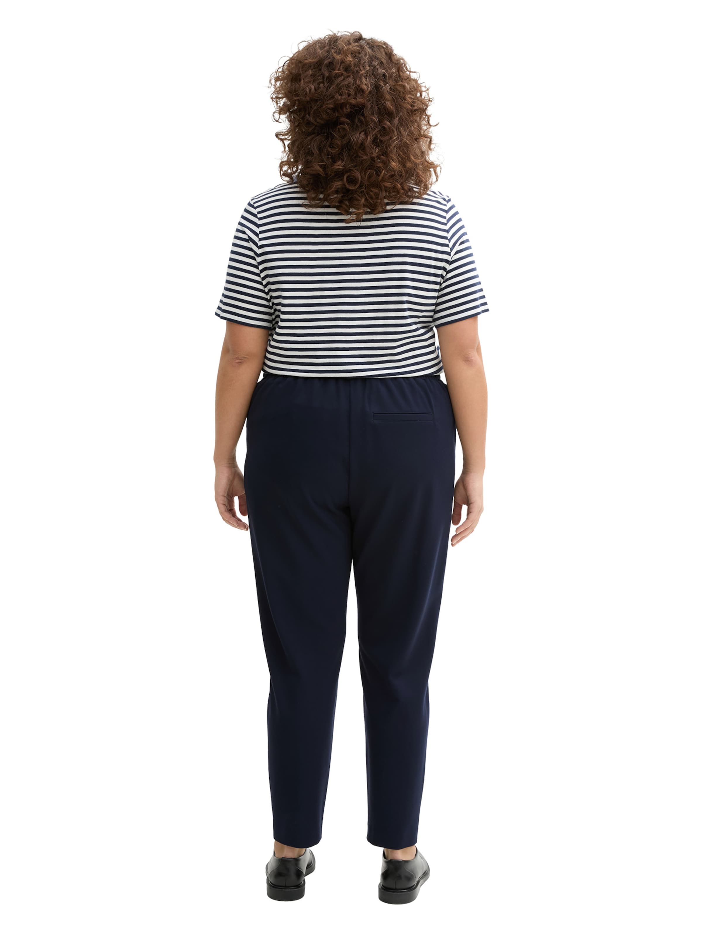 Tom Tailor Women + Regularen Hlače | modra barva