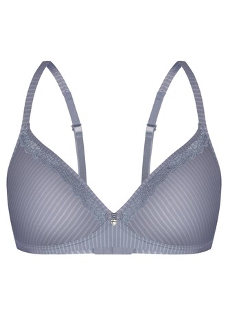 sassa Bra 'LOVELY STRIPE' in Grey