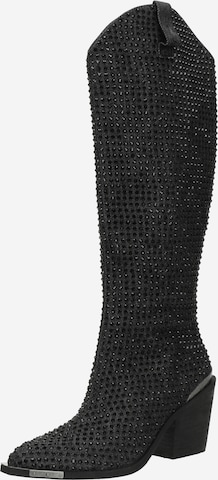 BUFFALOKaubojske čizme - crna boja: prednji dio