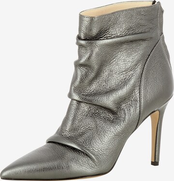 EVITA Ankle Boots in Silver: front